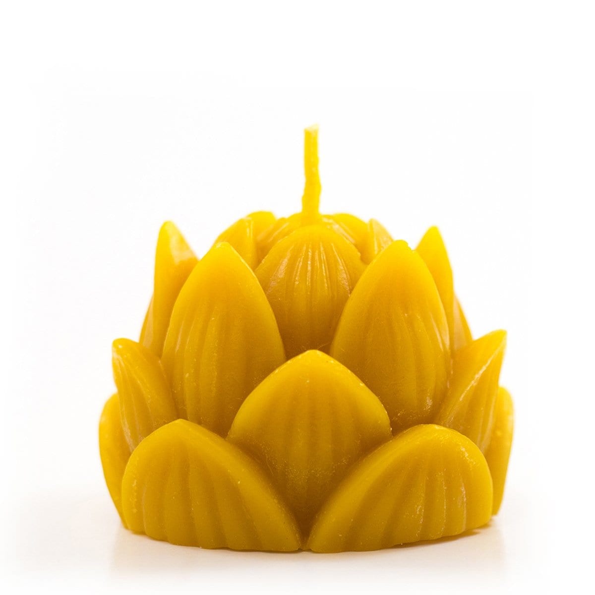 Beeswax Candle Lotus